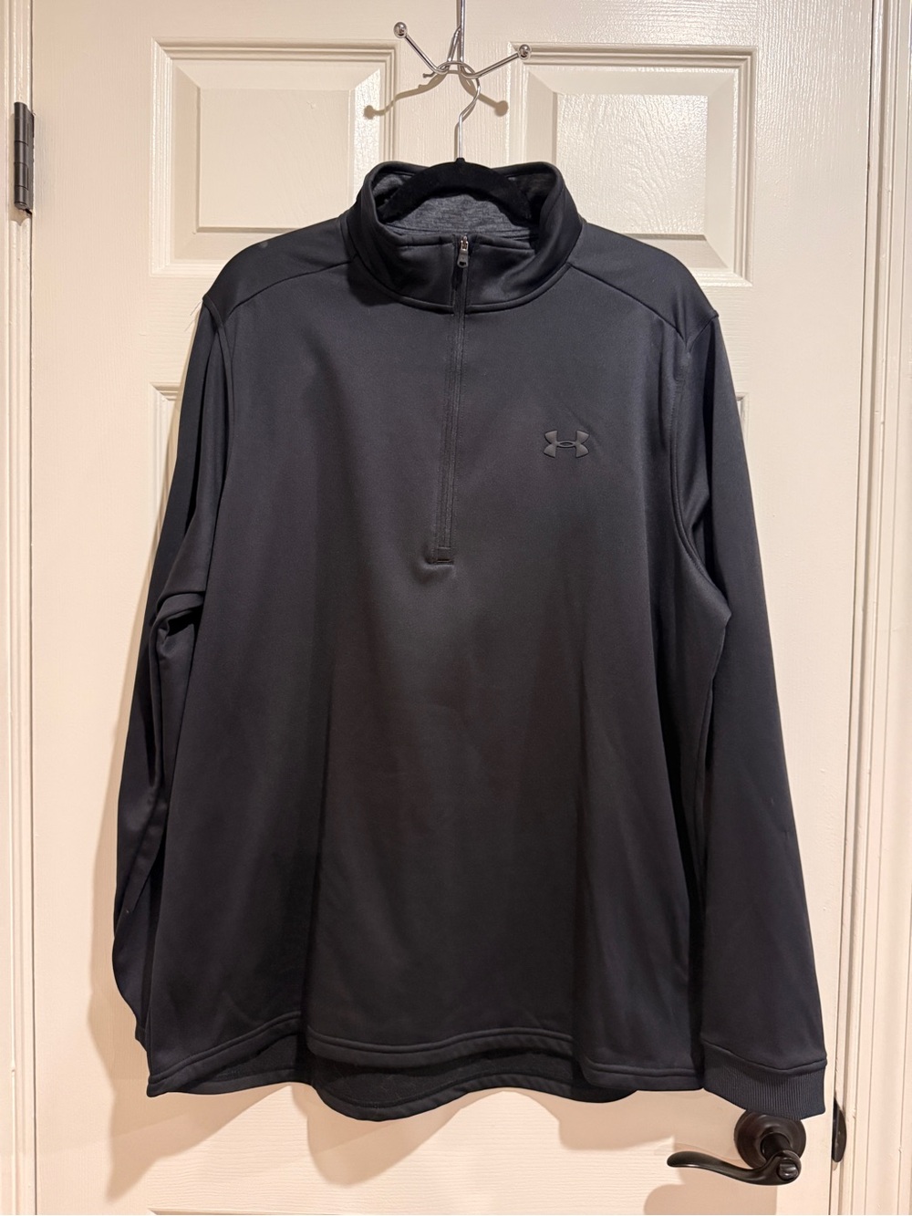 Under Armour ColdGear Men’s XL Black 1/4 Zip Pullover New Without Tags